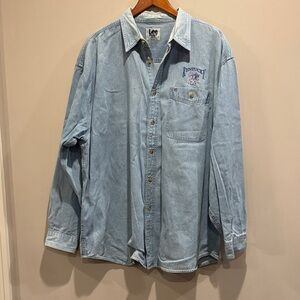 Lee University of Kentucky Denim Button-Up Shirt